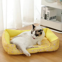 Load image into Gallery viewer, HiFuzzyPet Breathable Dog Cooling Bed for Summer Sleeping
