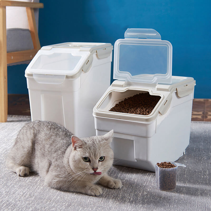 HiFuzzyPet Airtight Large Dog Food Container