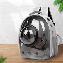 Load image into Gallery viewer, HiFuzzyPet Clear Cat Carrier Backpack with Window

