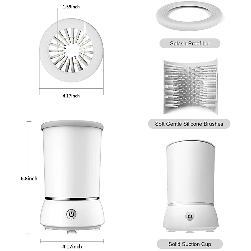 dog paw cleaner size chart