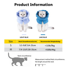 Load image into Gallery viewer, dog cat cone collar product information
