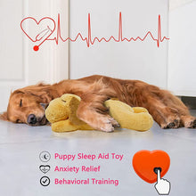 Load image into Gallery viewer, HiFuzzyPet Heartbeat Pet Plush Toy for Separation Anxiety
