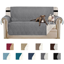 Load image into Gallery viewer, HiFuzzyPet Water Resistant Reversible Pet Couch Cover, Furniture Protector
