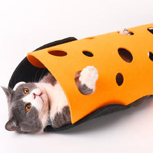 Load image into Gallery viewer, HiFuzzyPet Pets Cat Felt Cloth Tunnel Toy
