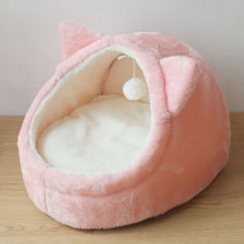 Load image into Gallery viewer, HiFuzzyPet Pet House Bed with Removable Cushion
