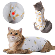 Load image into Gallery viewer, lemon cat recovery suit
