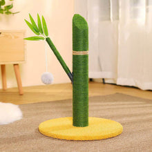 Load image into Gallery viewer, HiFuzzyPet Sisal Flower Cat Tree with Panda Doll
