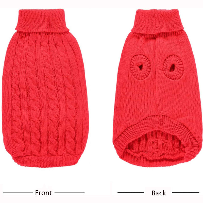 Turtleneck Dog Sweater Display Show