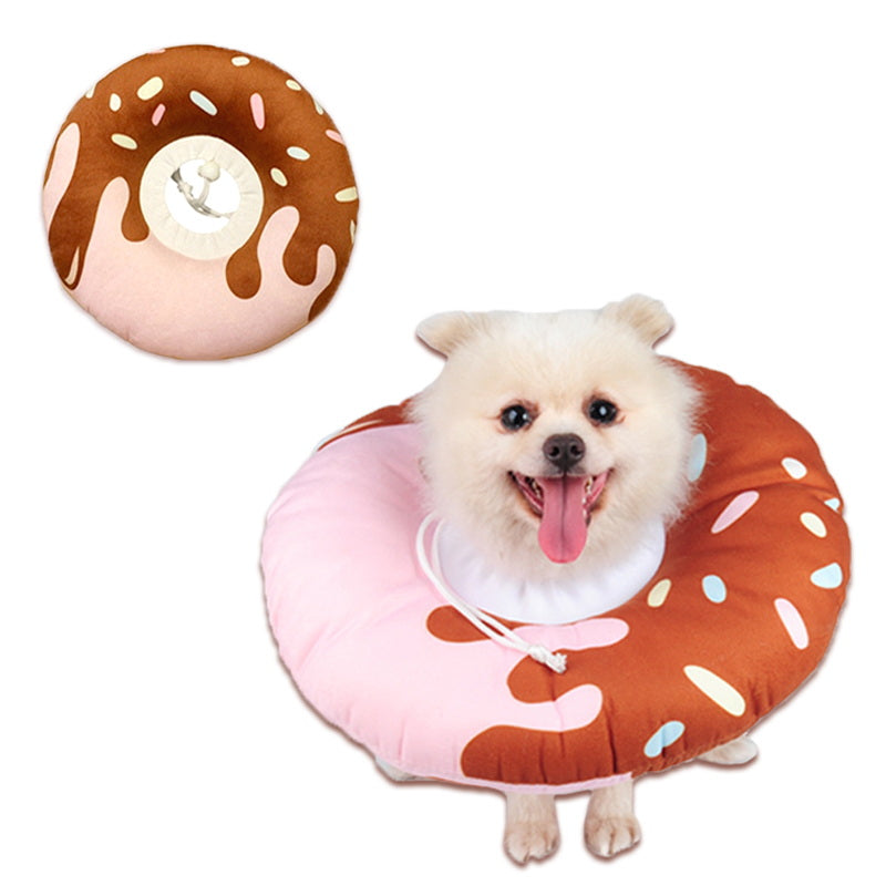 C-brown cat donut cone