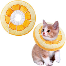 Load image into Gallery viewer, HiFuzzyPet Fruit Shaped Cat Cone Collar After Surgery
