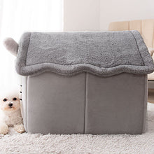 Load image into Gallery viewer, HiFuzzyPet Comfy Indoor Cat House with Removable Washable Cushion
