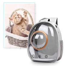 Load image into Gallery viewer, HiFuzzyPet Clear Cat Carrier Backpack with Window
