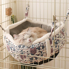 Load image into Gallery viewer, HiFuzzyPet Plush Cat Hammock Bed
