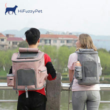 Load image into Gallery viewer, HiFuzzyPet Dog Carrier Backpack for Hiking
