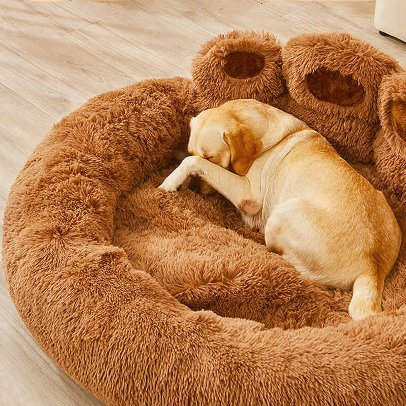 calming dog & cat bed keep warm