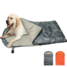 Load image into Gallery viewer, HiFuzzyPet Waterproof Warm Dog Sleeping Bag
