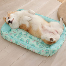 Load image into Gallery viewer, HiFuzzyPet Breathable Dog Cooling Bed for Summer Sleeping
