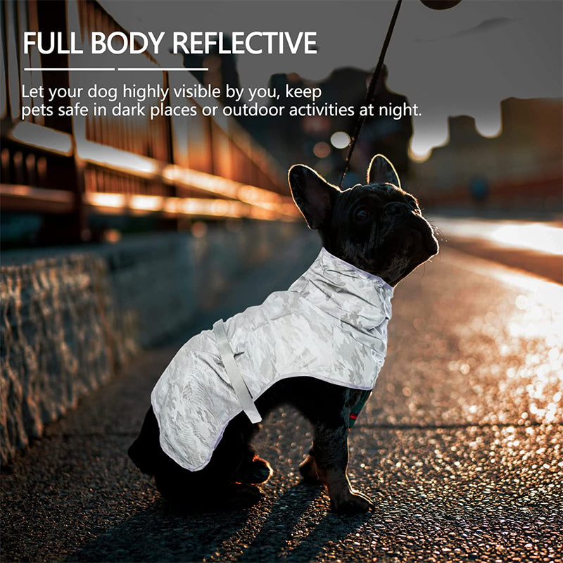 full body reflective dog vest 