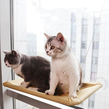 Load image into Gallery viewer, HiFuzzyPet Cat Window Hammock, Space Saving Window Perch for Cats
