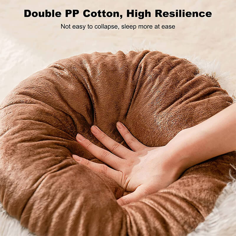cat bed with high elastic PP cotton