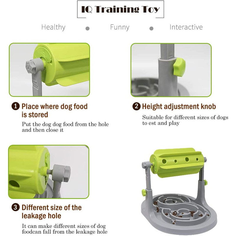 dog puzzle slower feeder toys Installation steps