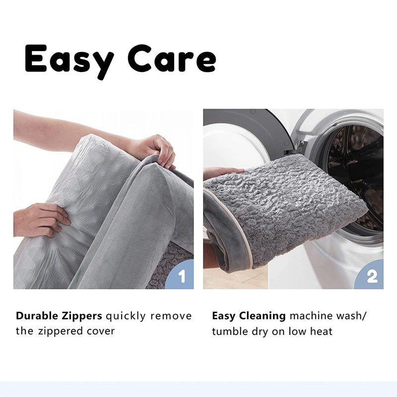 machine wash orthopedic dog couch bed 