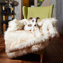 Load image into Gallery viewer, luxury thick faux fur dog blanket
