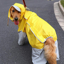 Load image into Gallery viewer, HiFuzzyPet Lightweight Dog Raincoat with Detachable Hat
