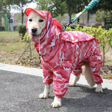 Load image into Gallery viewer, HiFuzzyPet Lightweight Dog Raincoat with Detachable Hat
