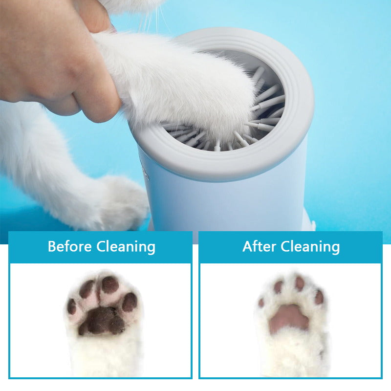 easy use automatic dog paw cleaner