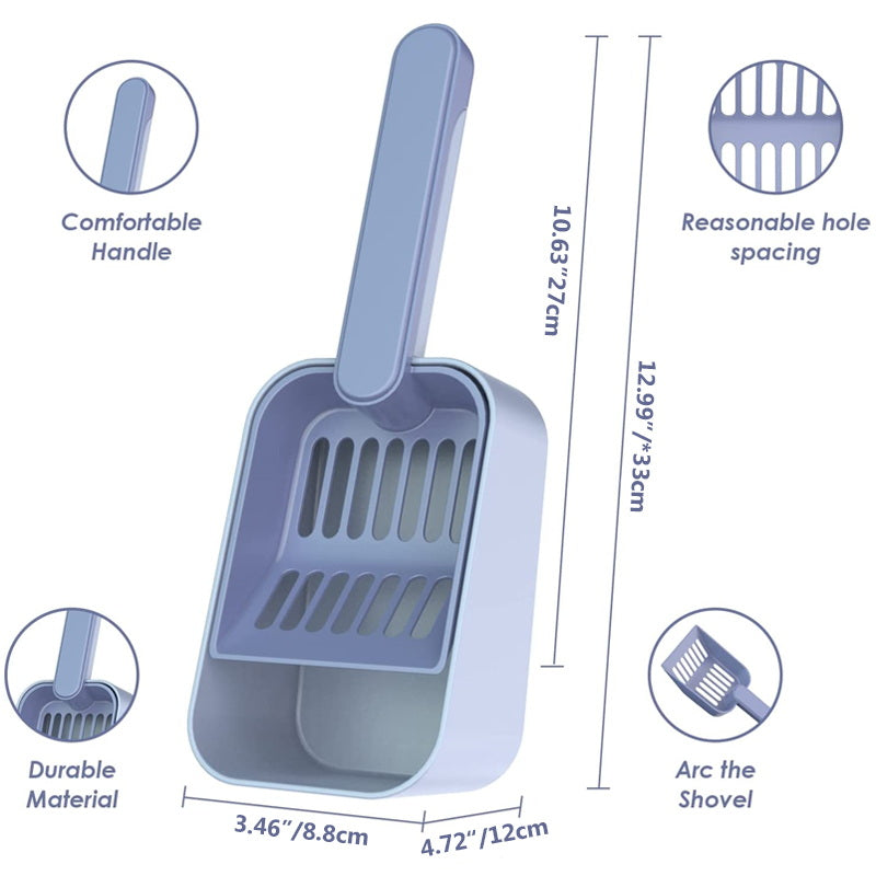 cat litter scoop size chart