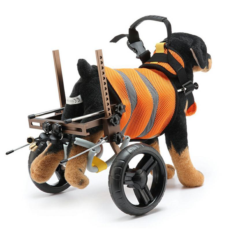 HiFuzzyPet Disabled Dog Wheelchair for Back Legs