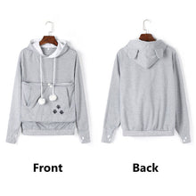 Load image into Gallery viewer, dog cat pouch hoodie display show
