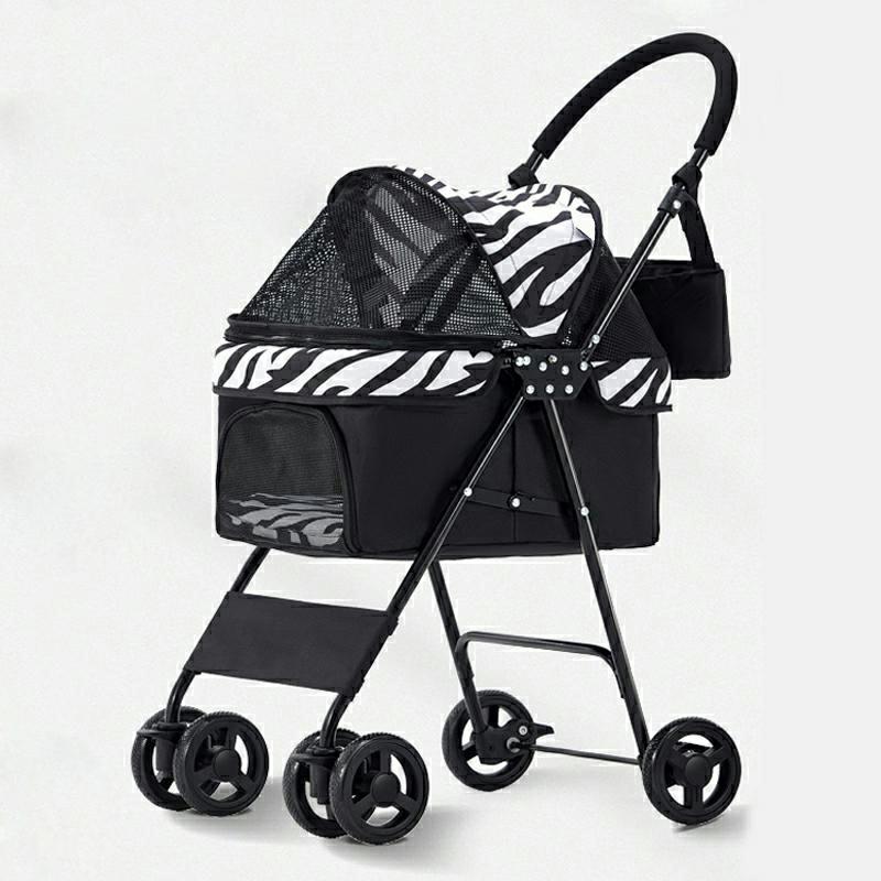 HiFuzzyPet Lightweight Dog Stroller with Bag
