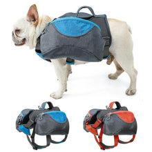 Load image into Gallery viewer, HiFuzzyPet Lightweight Dog Saddle Bags Pack for Hiking and Traveling
