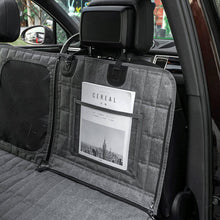 Load image into Gallery viewer, clear pocket dog car seat cover
