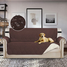 Load image into Gallery viewer, HiFuzzyPet Water Resistant Reversible Pet Couch Cover, Furniture Protector
