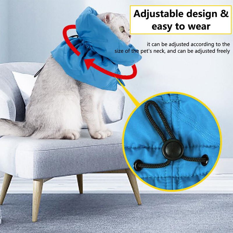 adjustable dog cat cone collar