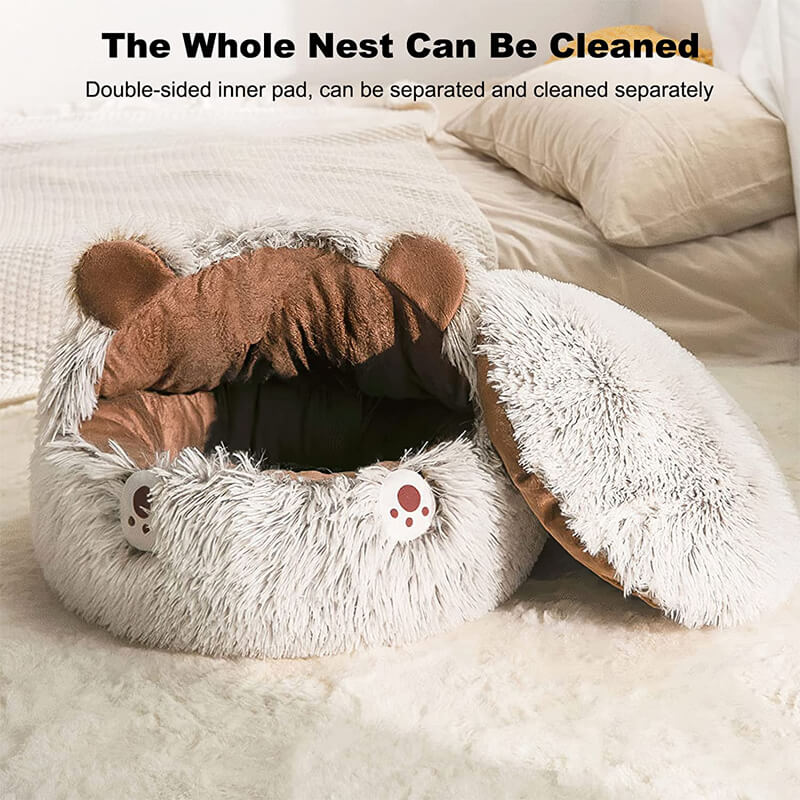whole cat bed can be clean
