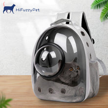 Load image into Gallery viewer, HiFuzzyPet Clear Cat Carrier Backpack with Window
