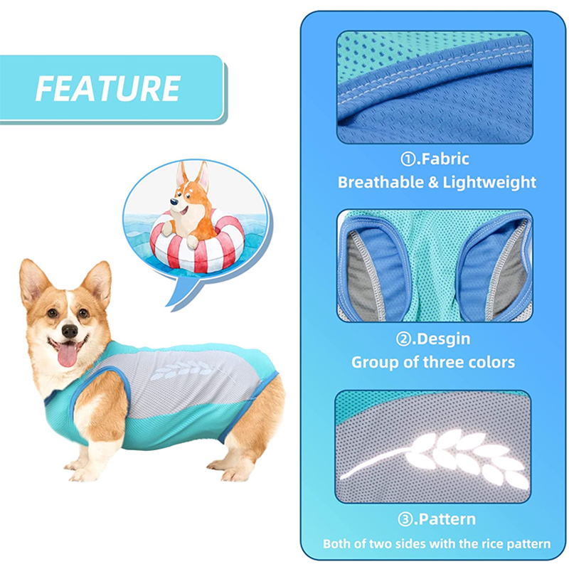 dog cooling vest  details
