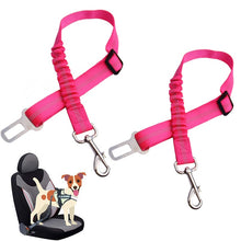 Load image into Gallery viewer, HiFuzzyPet 2 Packs Dog Seat Belt with Reflective Strips
