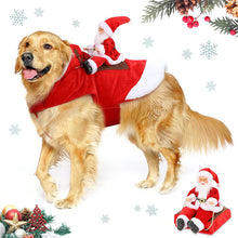 Load image into Gallery viewer, high quality dog Christmas outfit
