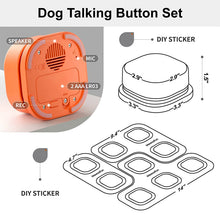 Load image into Gallery viewer, HiFuzzyPet Dog Button for Communication with 30S Voice Recordable

