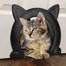 Load image into Gallery viewer, HiFuzzyPet Interior Cat Door for Door, Up to 30-lbs
