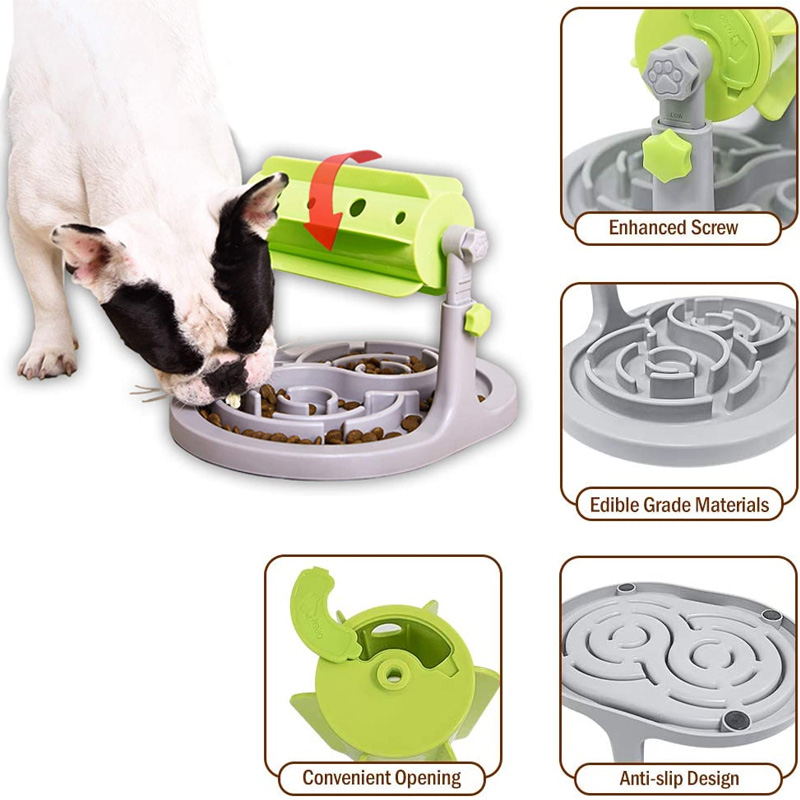 dog puzzle slower feeder toys details