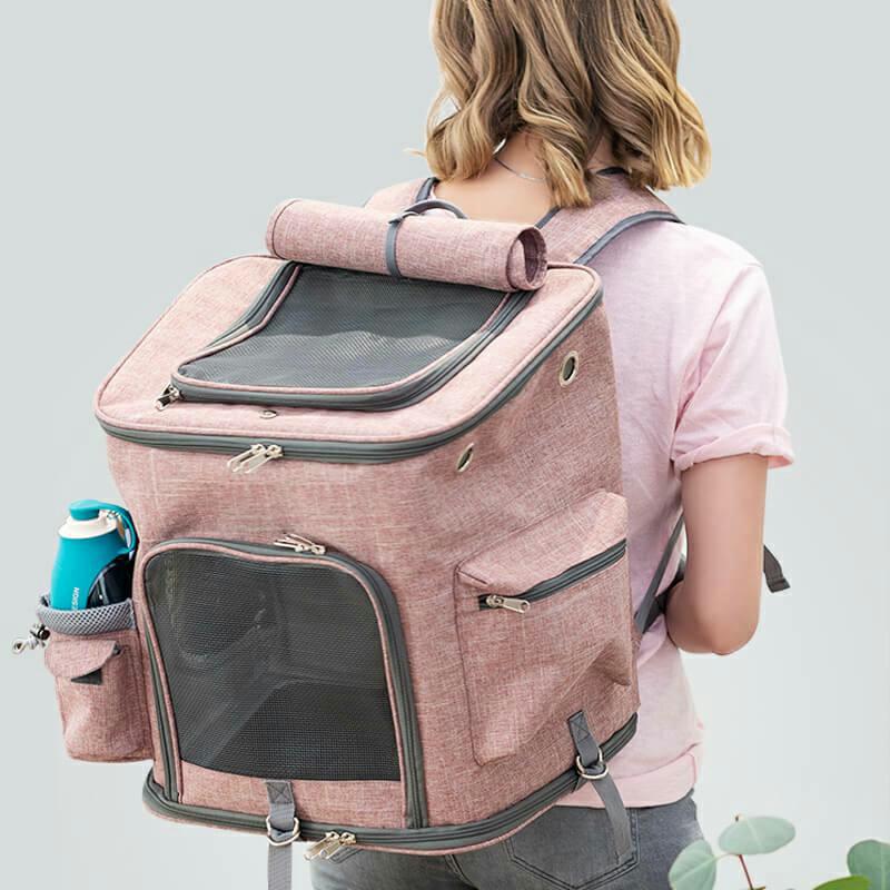 HiFuzzyPet Dog Carrier Backpack for Hiking