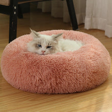Load image into Gallery viewer, HiFuzzyPet Calming Fluffy Cat Bed, Comfy Plush Pet Bed
