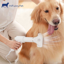 Load image into Gallery viewer, HiFuzzyPet 2 in 1 Portable Dog Blow Dryer with Slicker Brush
