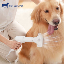 Load image into Gallery viewer, HiFuzzyPet 2 in 1 Portable Dog Blow Dryer with Slicker Brush
